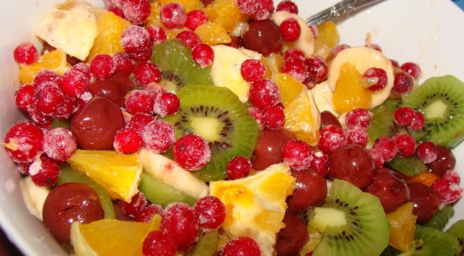 Salata de fructe persana