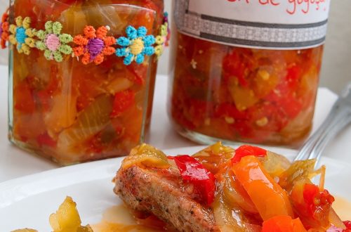 Relish de gogosari si ardei