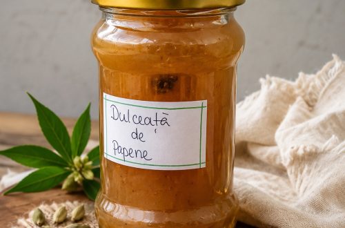 Dulceata din coaja de pepene rosu
