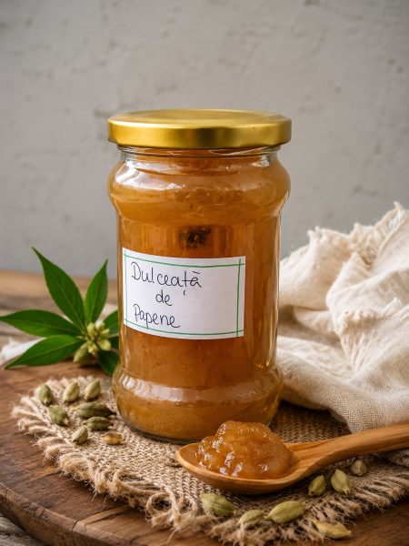 Dulceata din coaja de pepene rosu