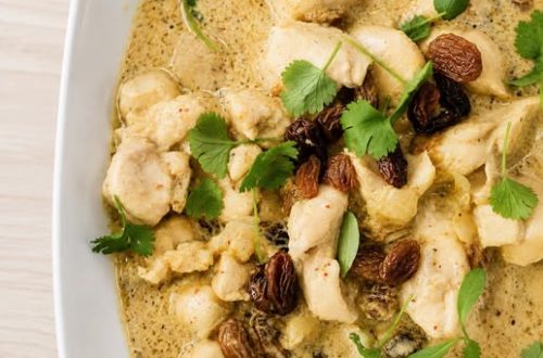 curry de pui cu smantana