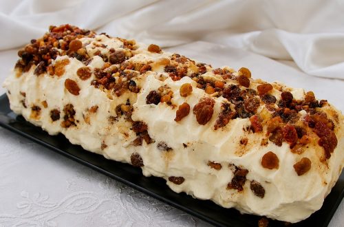 tort de inghetata cu rom