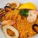 paella cu fructe de mare
