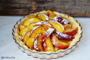 tarta cu piersici