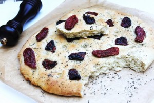 focaccia cu rosii uscate ligia