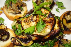 salata de vinete iute cu usturoi