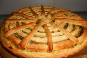 tarta cu spanac si soia