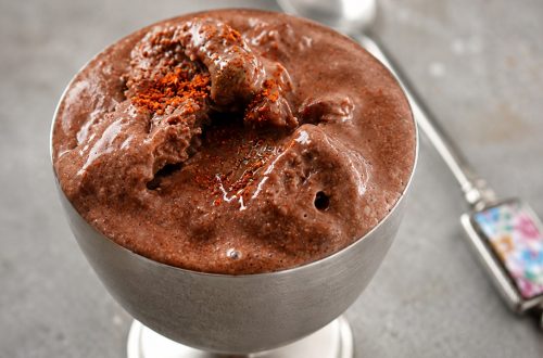 inghetata de ciocolata cu chili