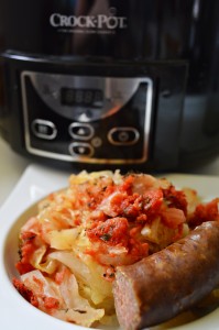 varza murata calita la crock pot