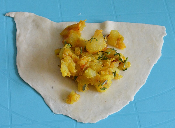 Samosa cu legume
