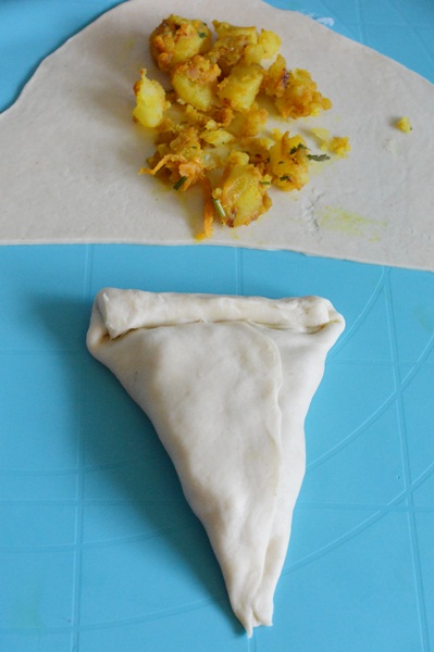 Samosa cu legume