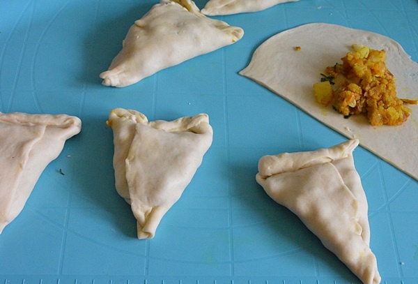 Samosa cu legume
