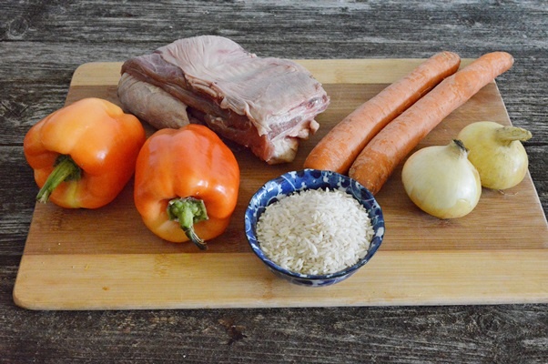 Ardei umpluti la Crock Pot
