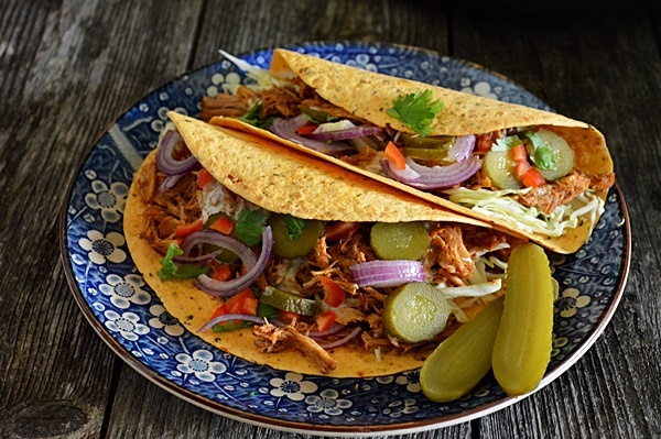 Pulled pork la Multicooker Crock Pot Express