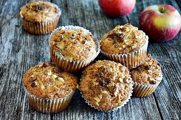 Muffins cu mere
