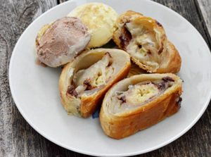 Foietaj cu banane si ciocolata