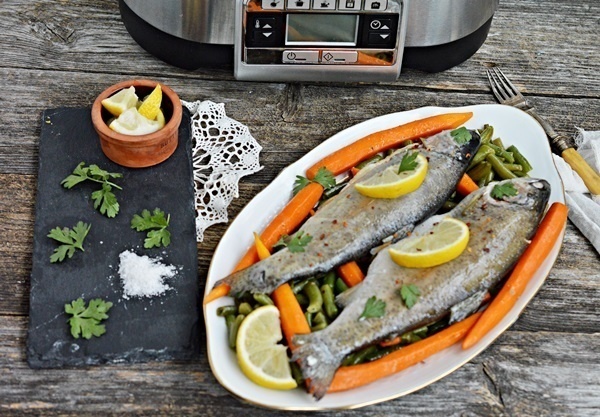 peste cu legume la crock pot