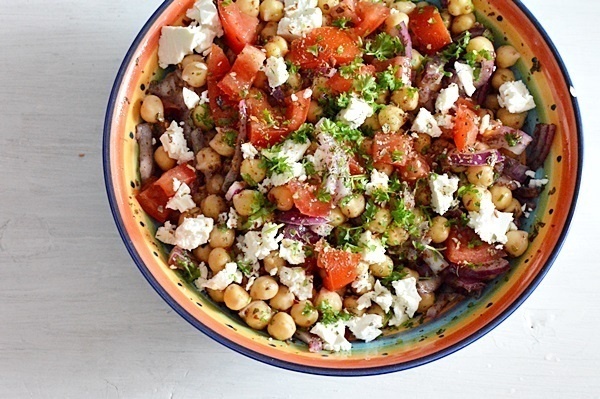 Salata turceasca cu naut