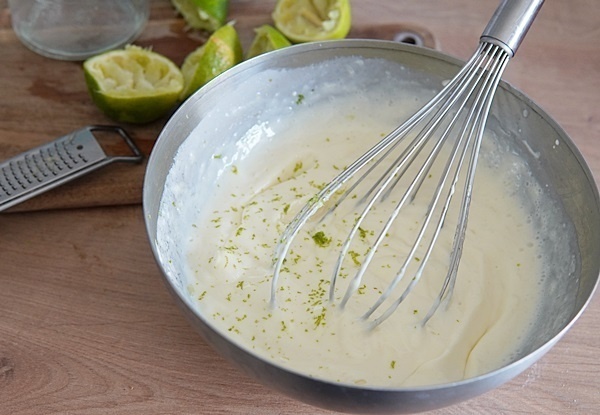 Tarta cu lime si lapte condensat