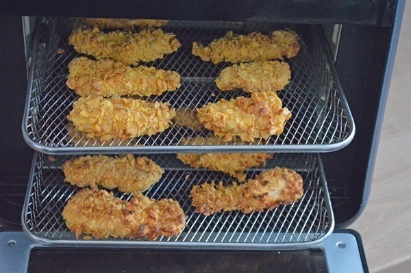 pui crispy la friteuza