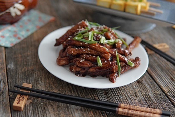 Porc cu 5 arome chinezesti la Breville Air Fryer