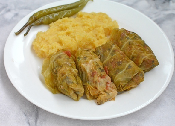 Sarmale de post cu ciuperci