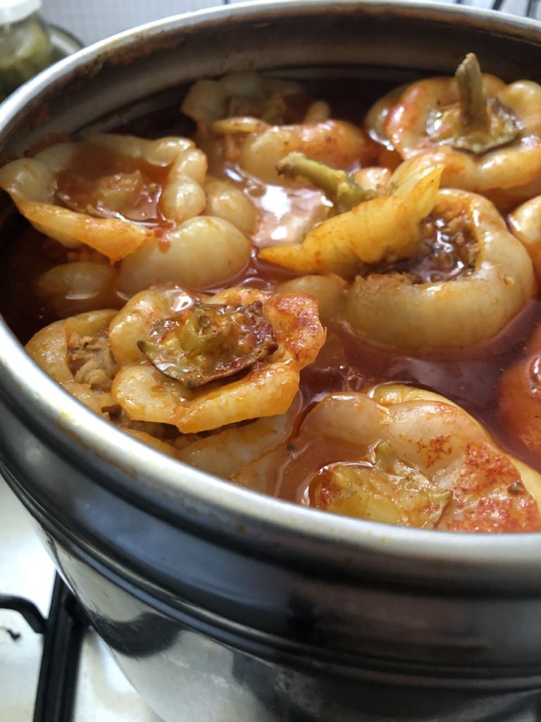 ardei umpluti cu carne tocata