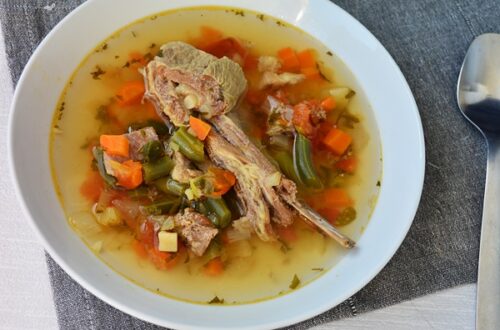 ciorba de miel cu legume