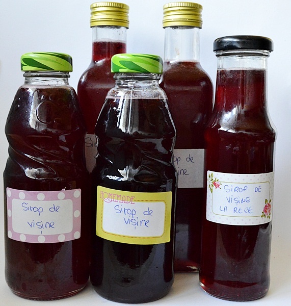 Sirop de visine la rece