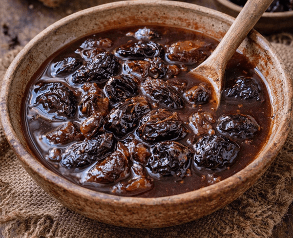 mancare de prune uscate