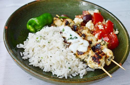 souvlaki de pui