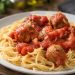 spaghete cu chiftele
